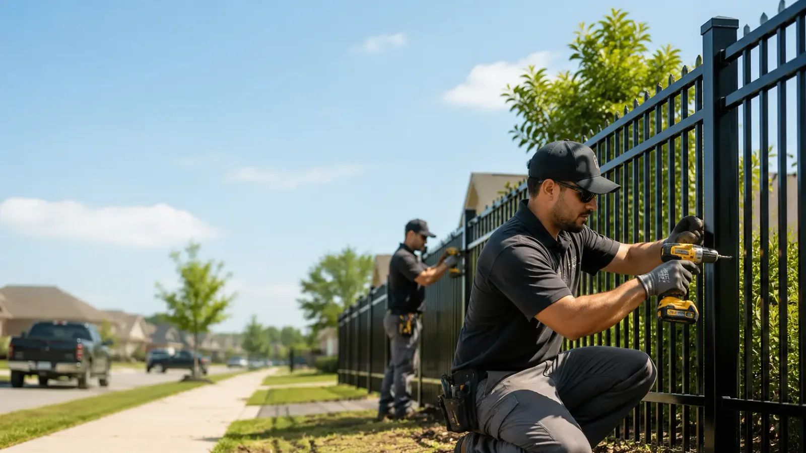Metal Fence Installation in Athens, MI